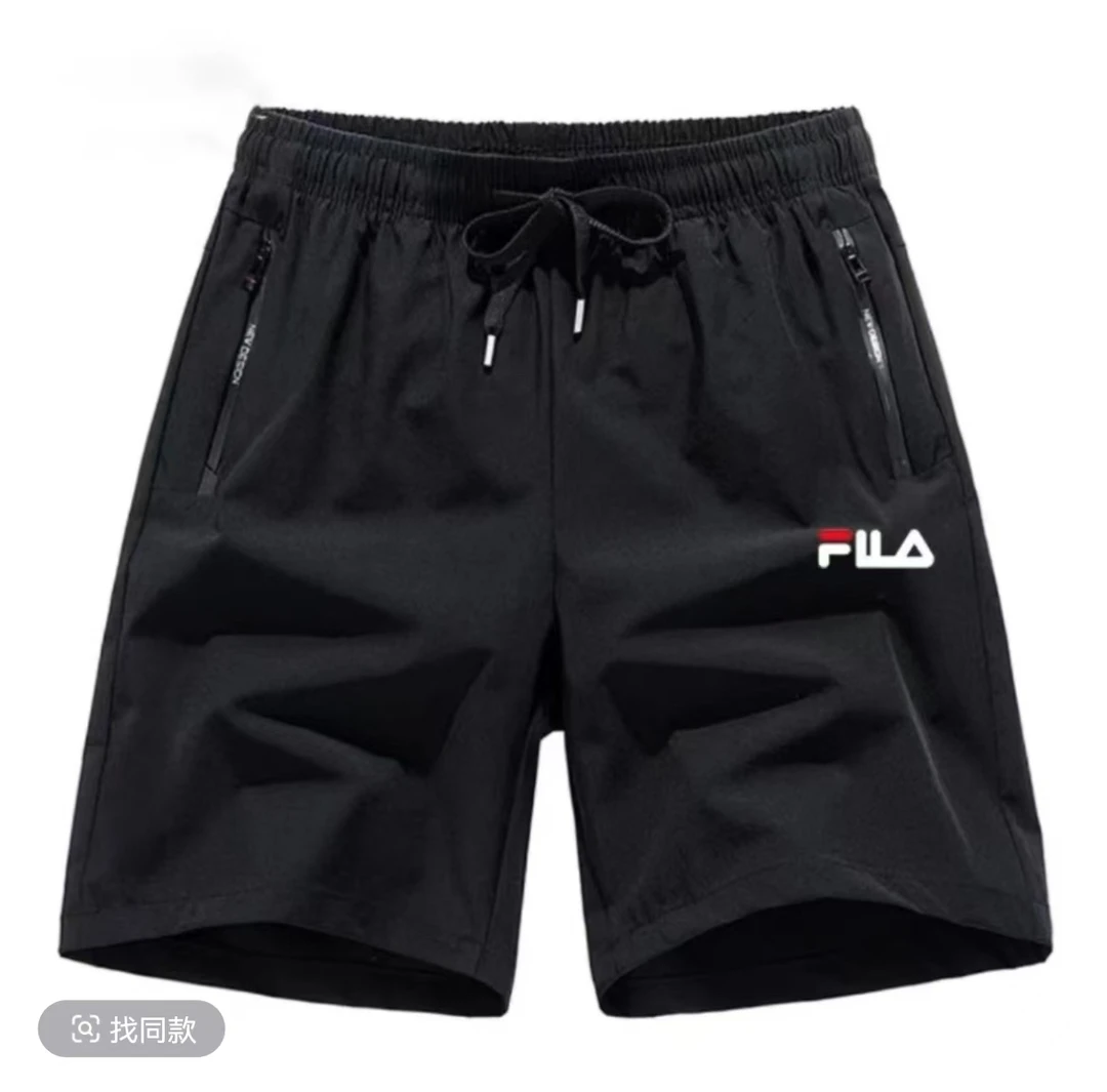 618活动 斐家【专柜】冰丝速干短裤夏季新款男女同款清爽运动五分裤