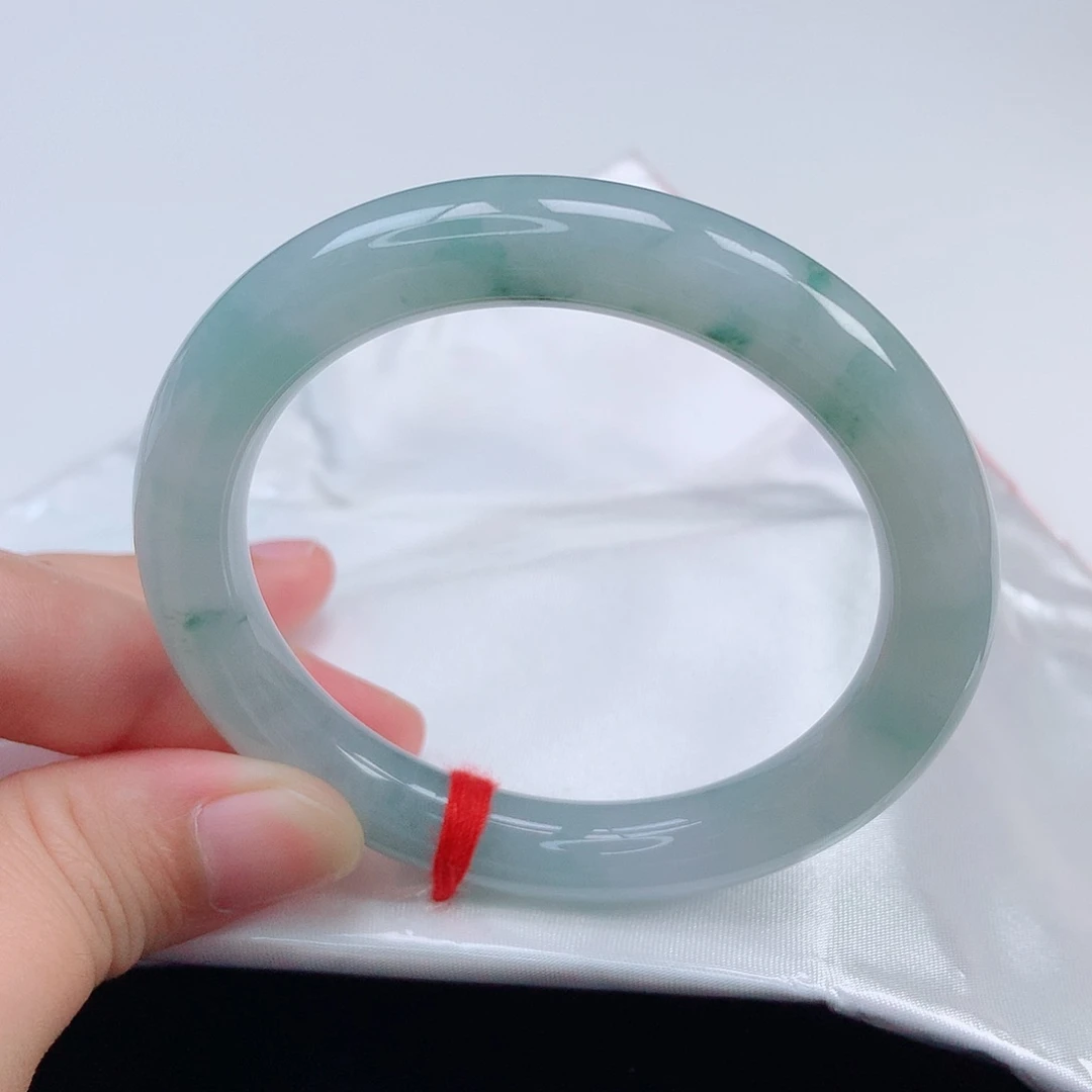 未镶嵌手镯翡翠54圆条