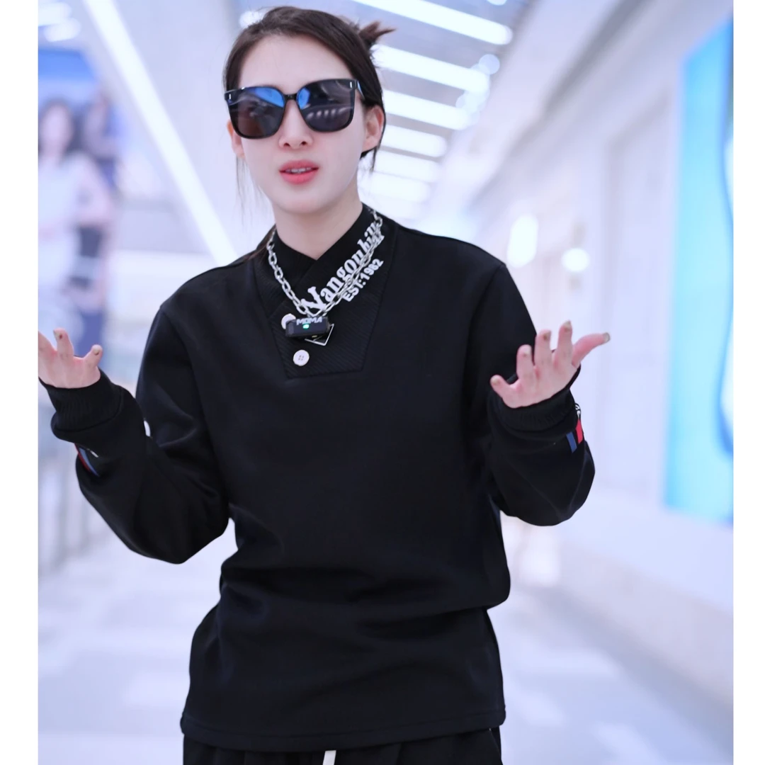 秋冬加绒加厚高温国潮修身版时尚百搭欧货男装