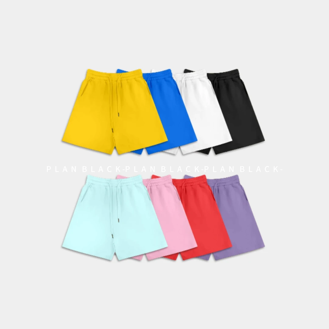 RICH陈发财【多巴胺短裤】夏季潮流单品短裤磨破做旧宽松短裤6024