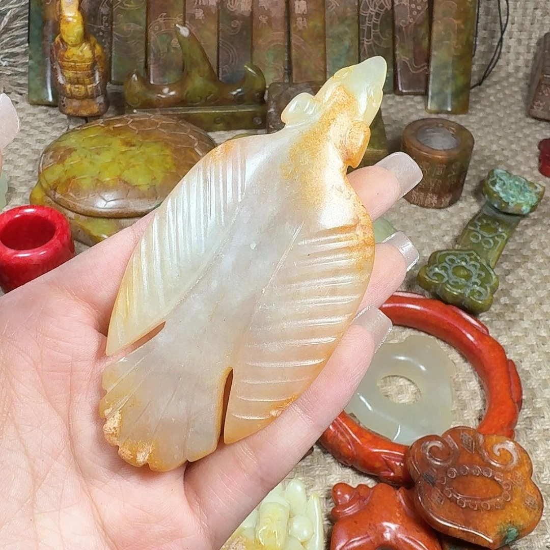 白玉菩提吊坠挂件
