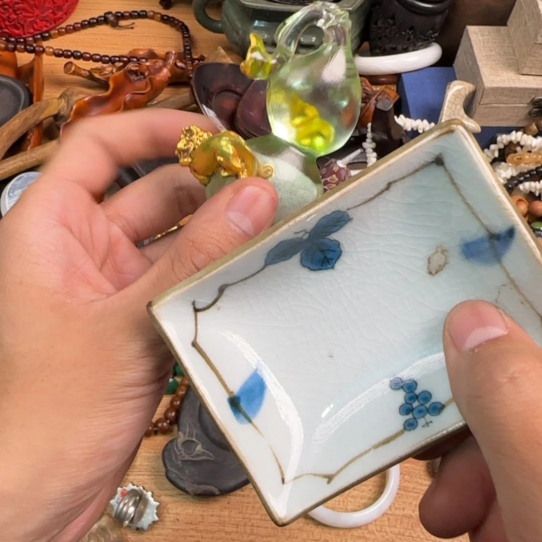 紫砂陶瓷孤品单件车里拍