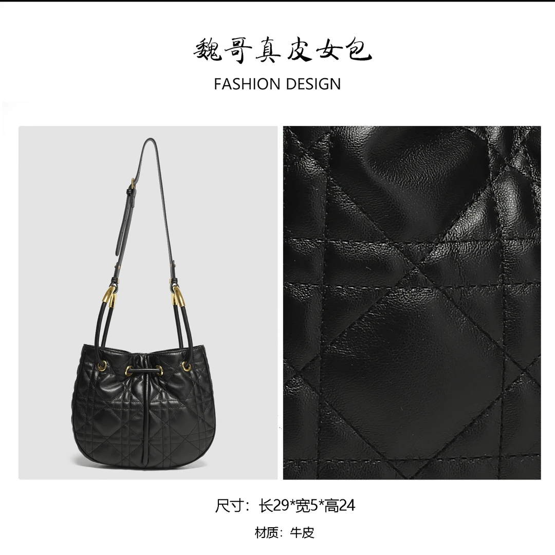 【魏哥专属】FANXI凡喜时尚高级质感潮流气质小香风单肩包F9116