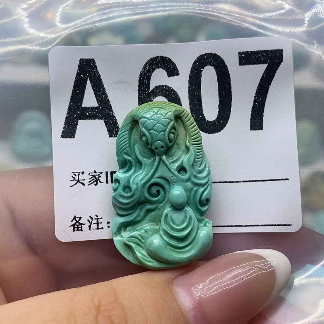 未镶嵌绿松石绿松石配饰定制