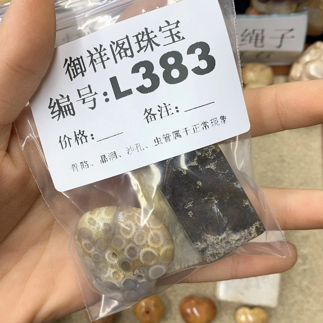 硅化珊瑚（珊瑚玉）n未镶嵌珍**康