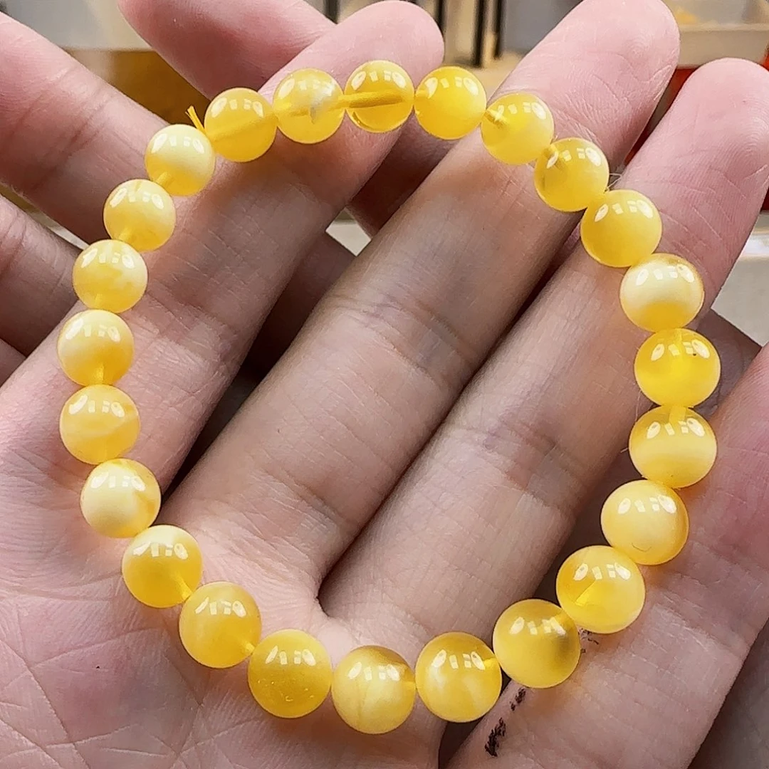 琥珀裸石未镶嵌蜜蜡