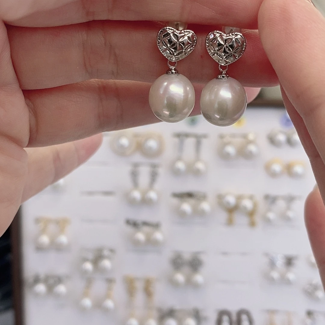 耳饰淡水珍珠合金
