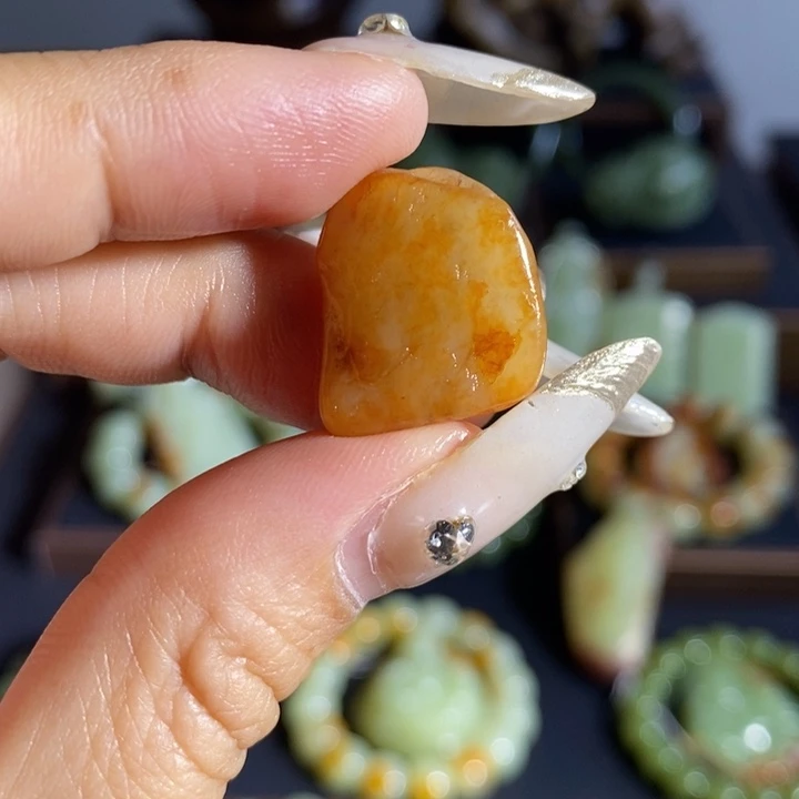 和田玉未镶嵌吊坠(不含链)