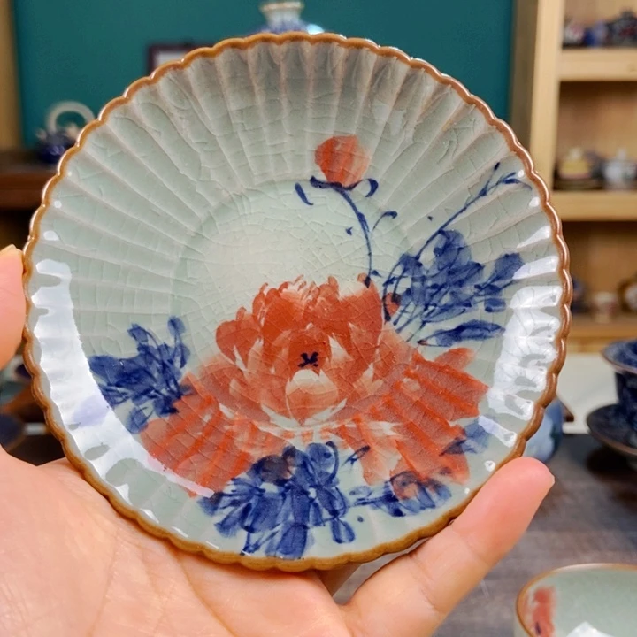 瓷片手工制作工艺精湛等