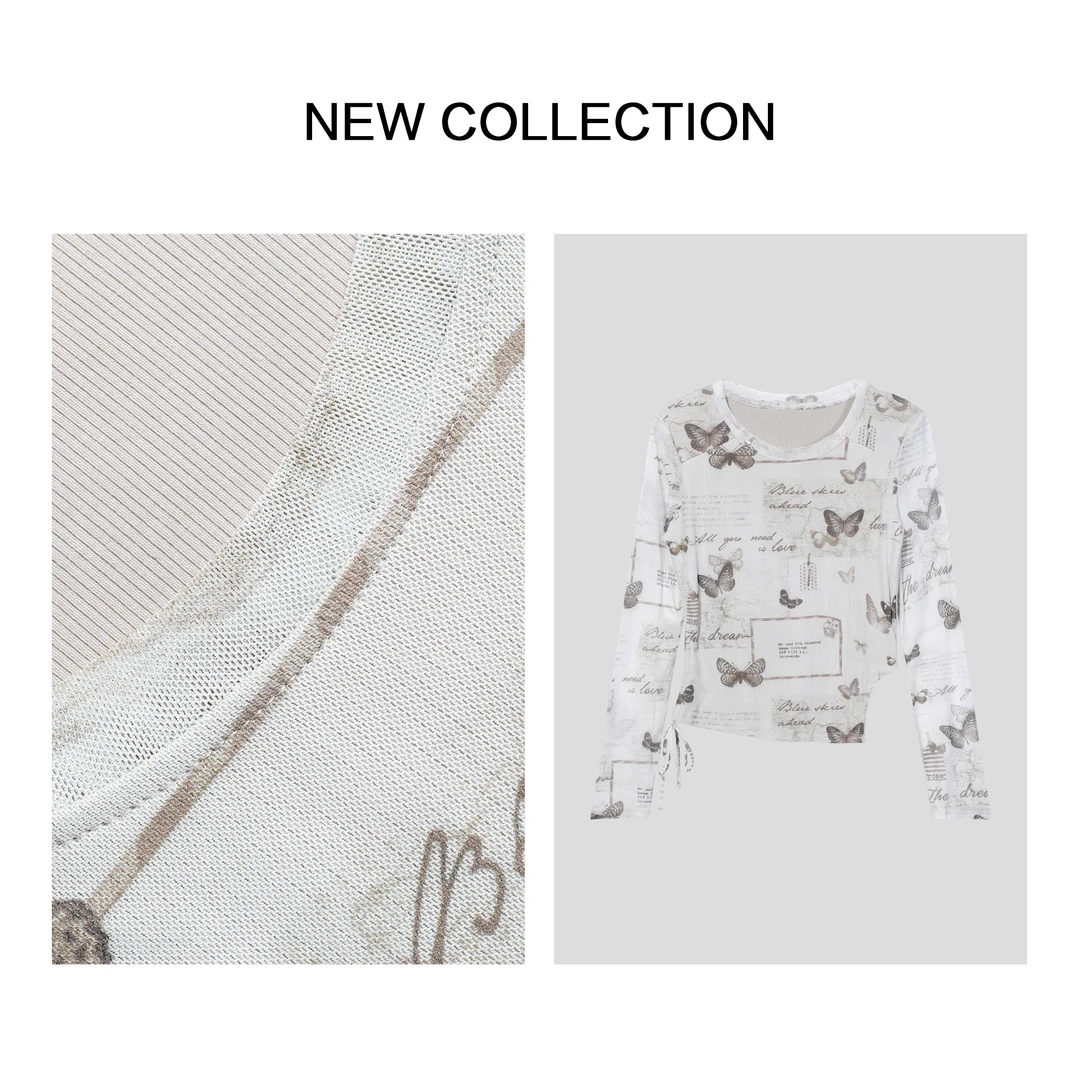 欧若风【静秋专属】T1F38011B 休闲舒适女士秋季长袖上衣