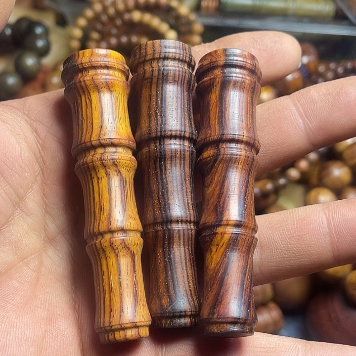 红酸枝木类微凹黄檀红酸枝竹节吊坠