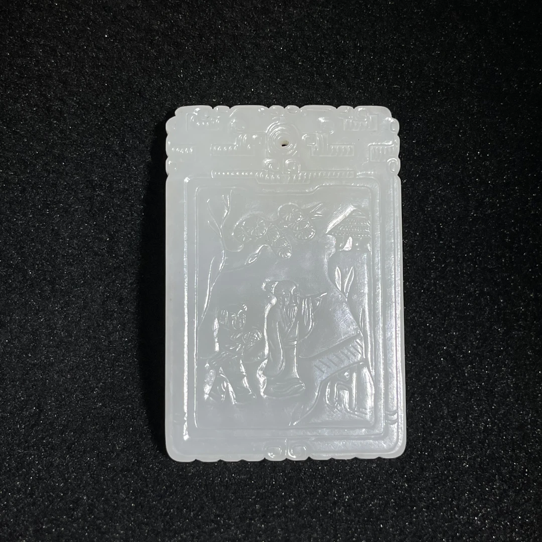 臻藏（8a）和田玉玉牌2506090136