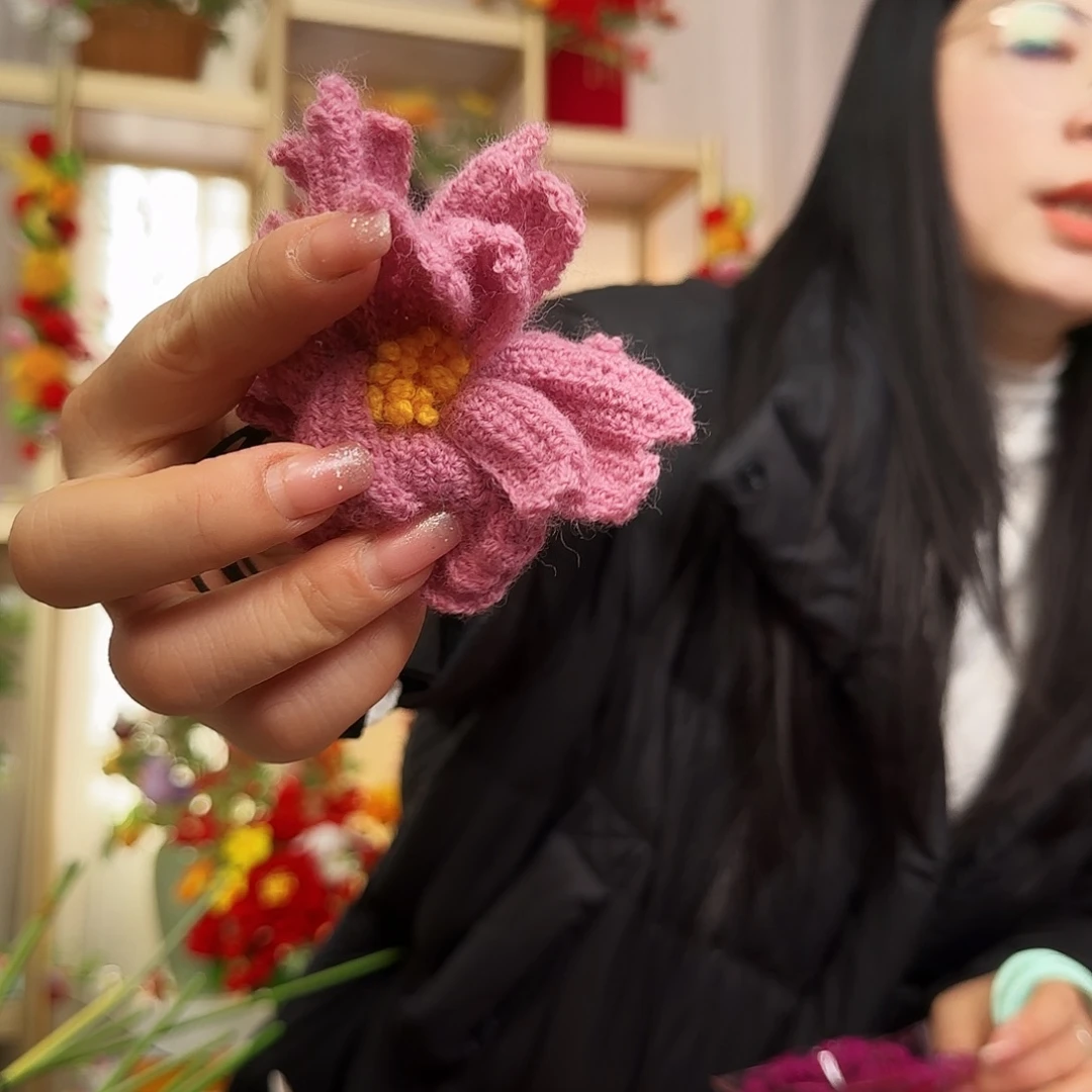 手工钩织设计发绳