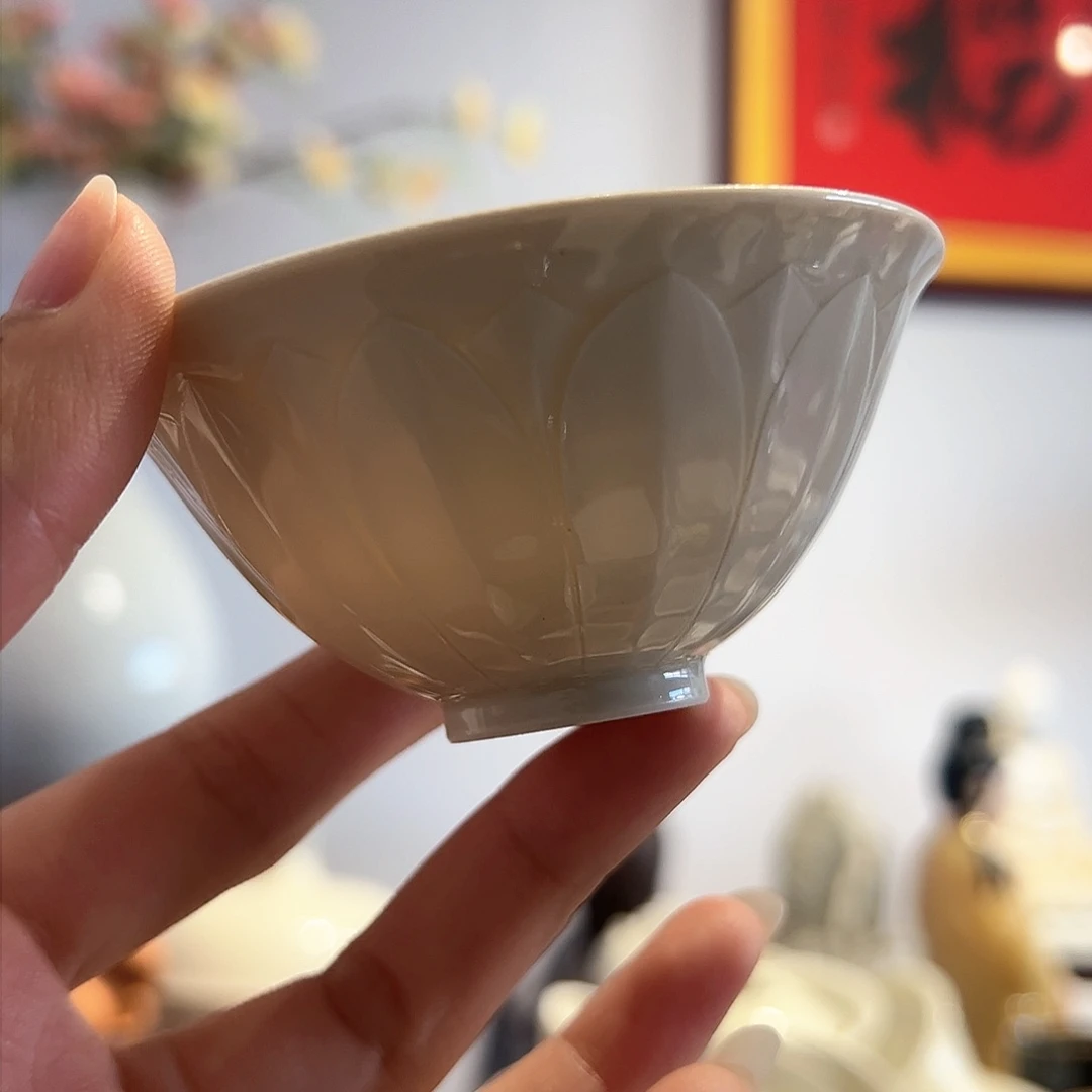 纯手工制作定瓷象牙白