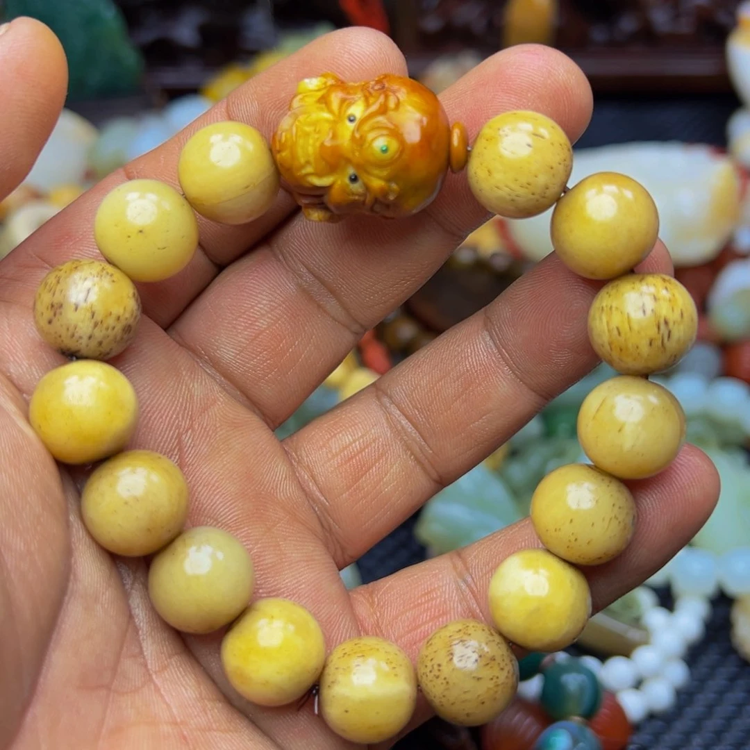 鹿骨手串/手链天然的