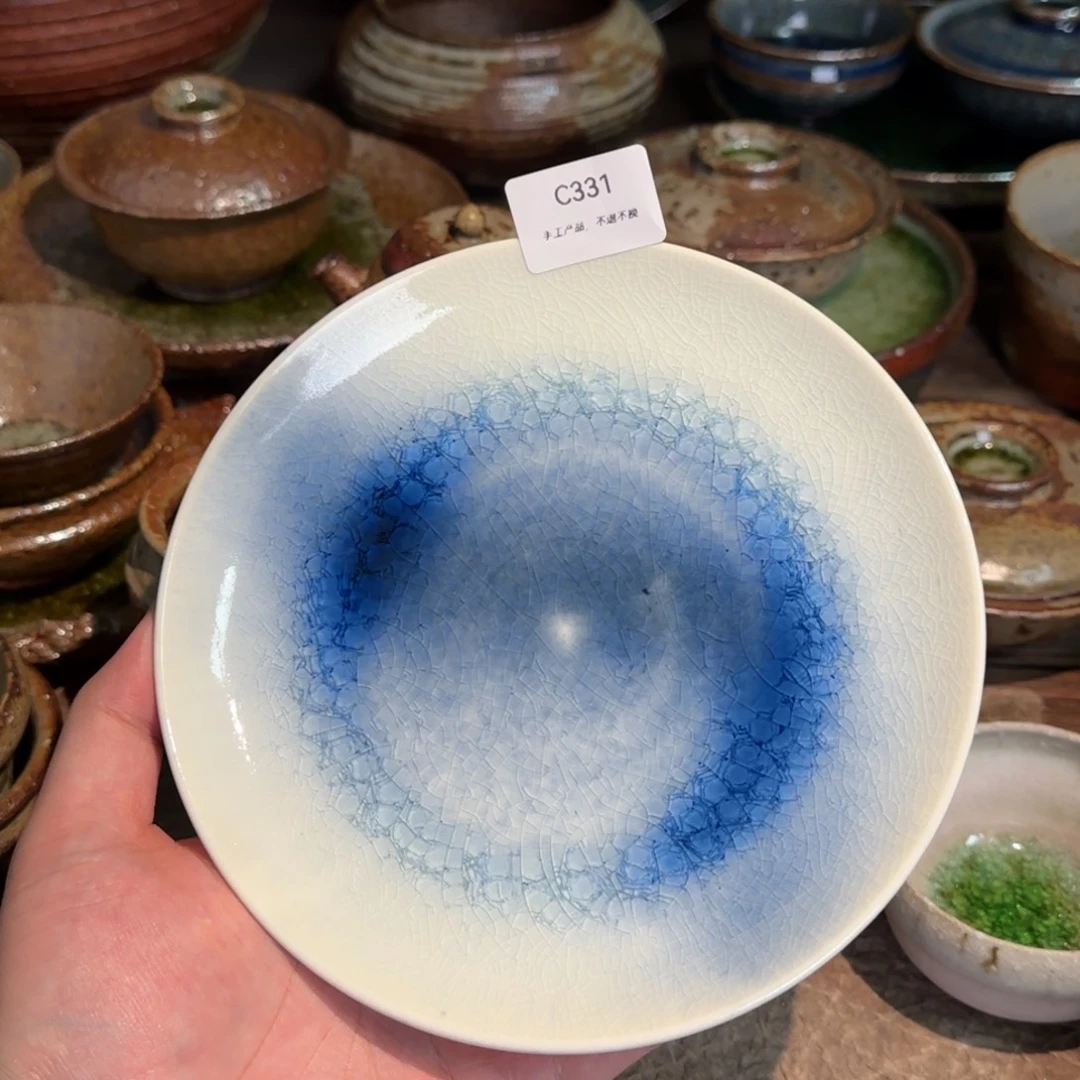 C331有个小气泡破碎感泥料非柴烧