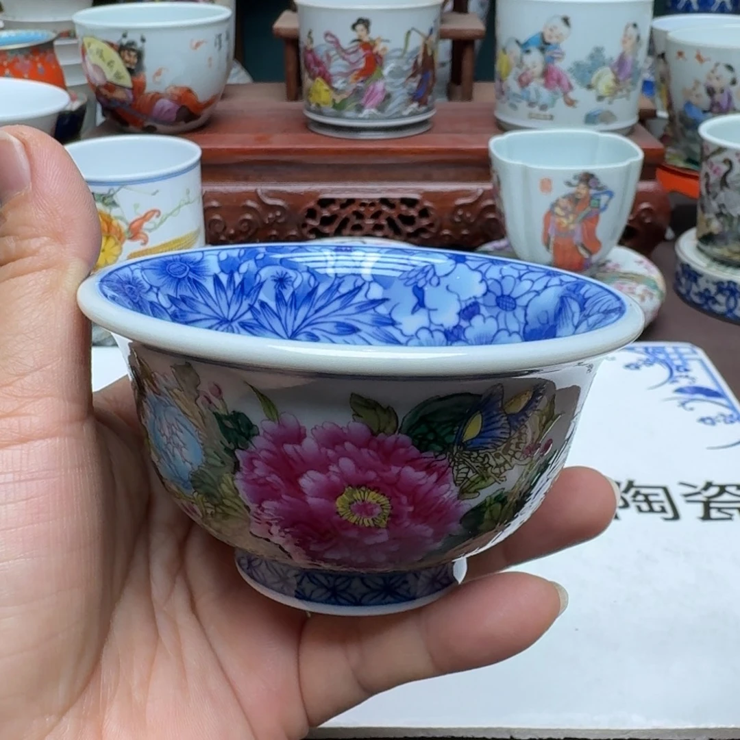 景德镇手工手绘展示