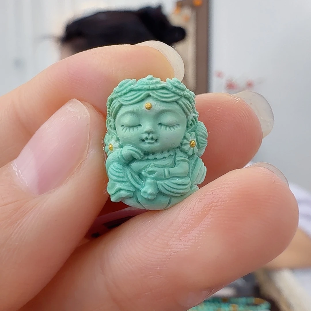 绿松石未镶嵌珠宝奇石