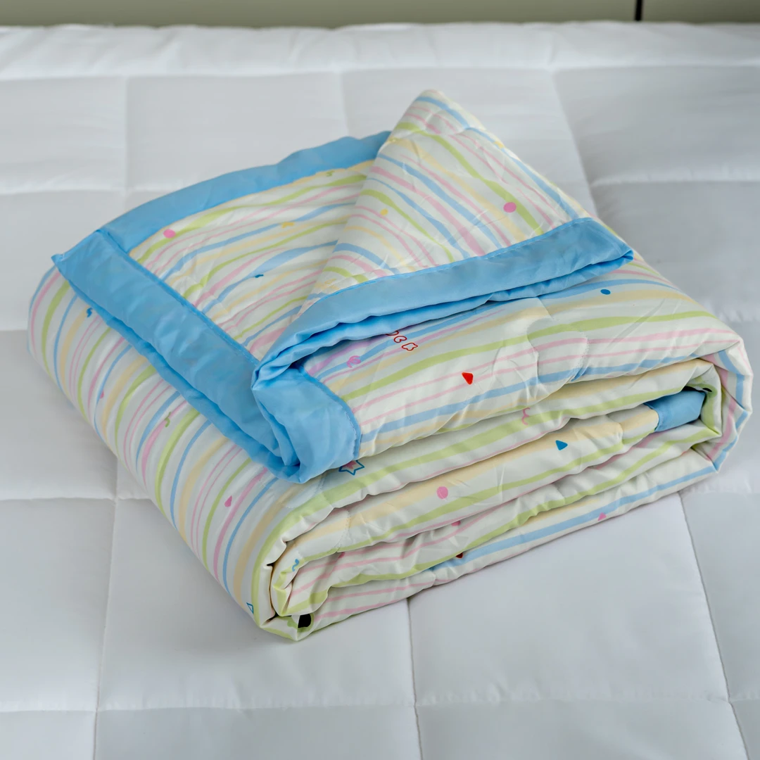 【京かわ会社】水洗棉四季通用春秋被 150*200cm  七彩熊猫