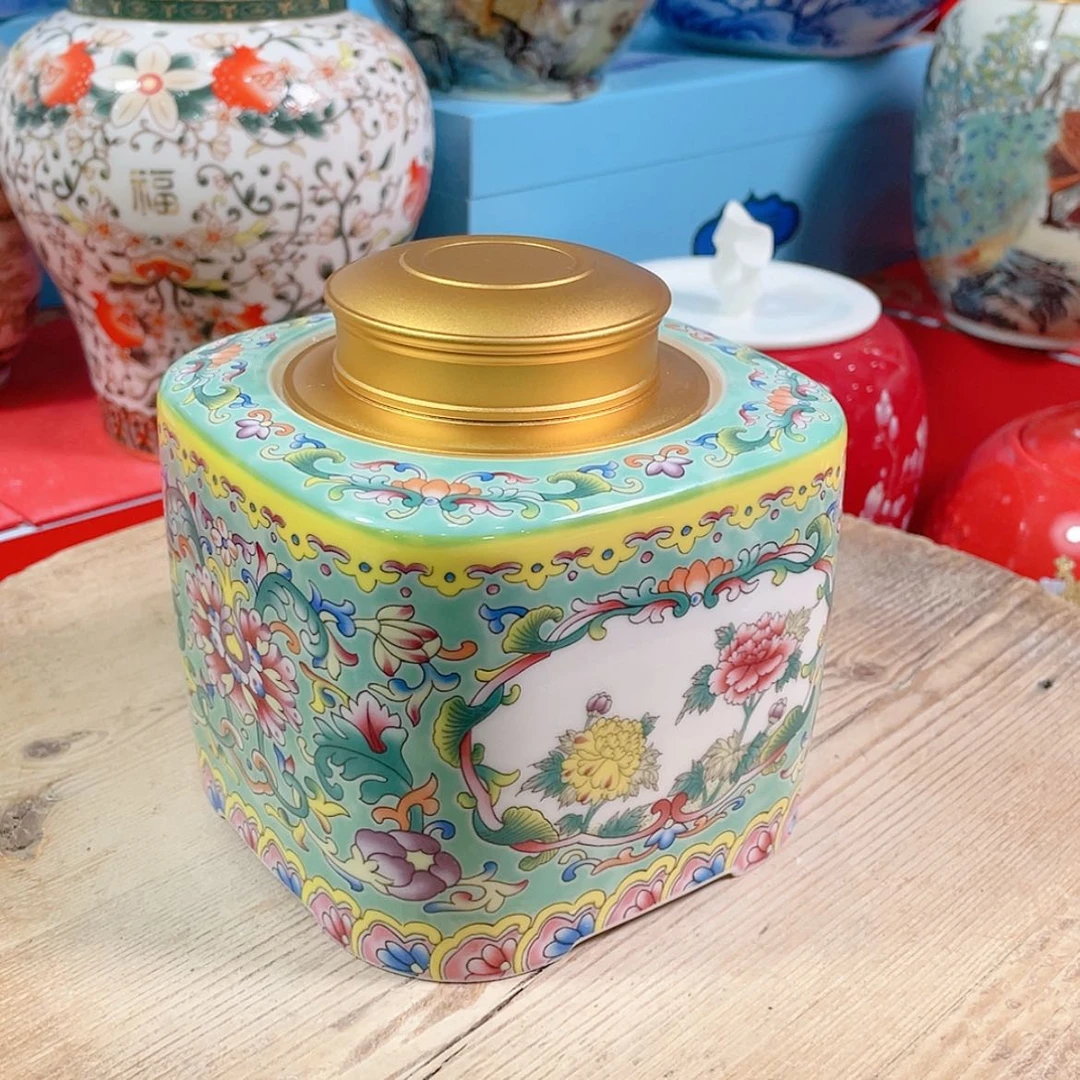 【闪购商品】罐陶瓷茶叶罐密封罐