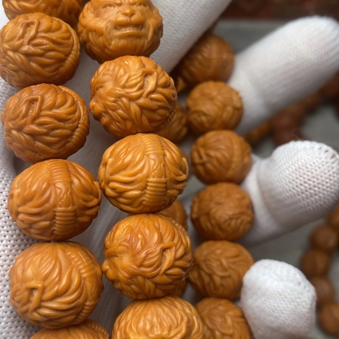 锦***哥猴头核桃吊坠大圣100颗