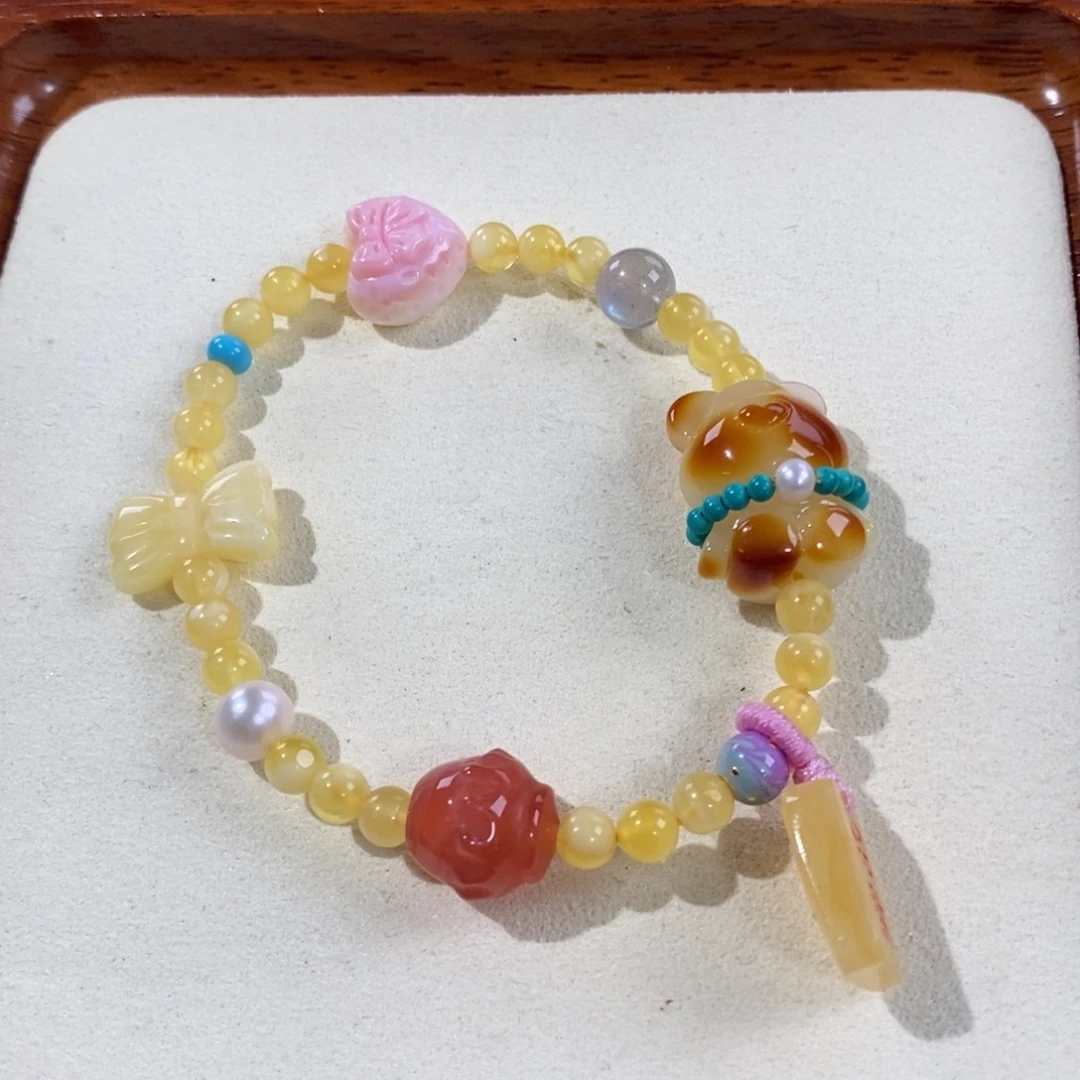 裸石蜜蜡未镶嵌定制