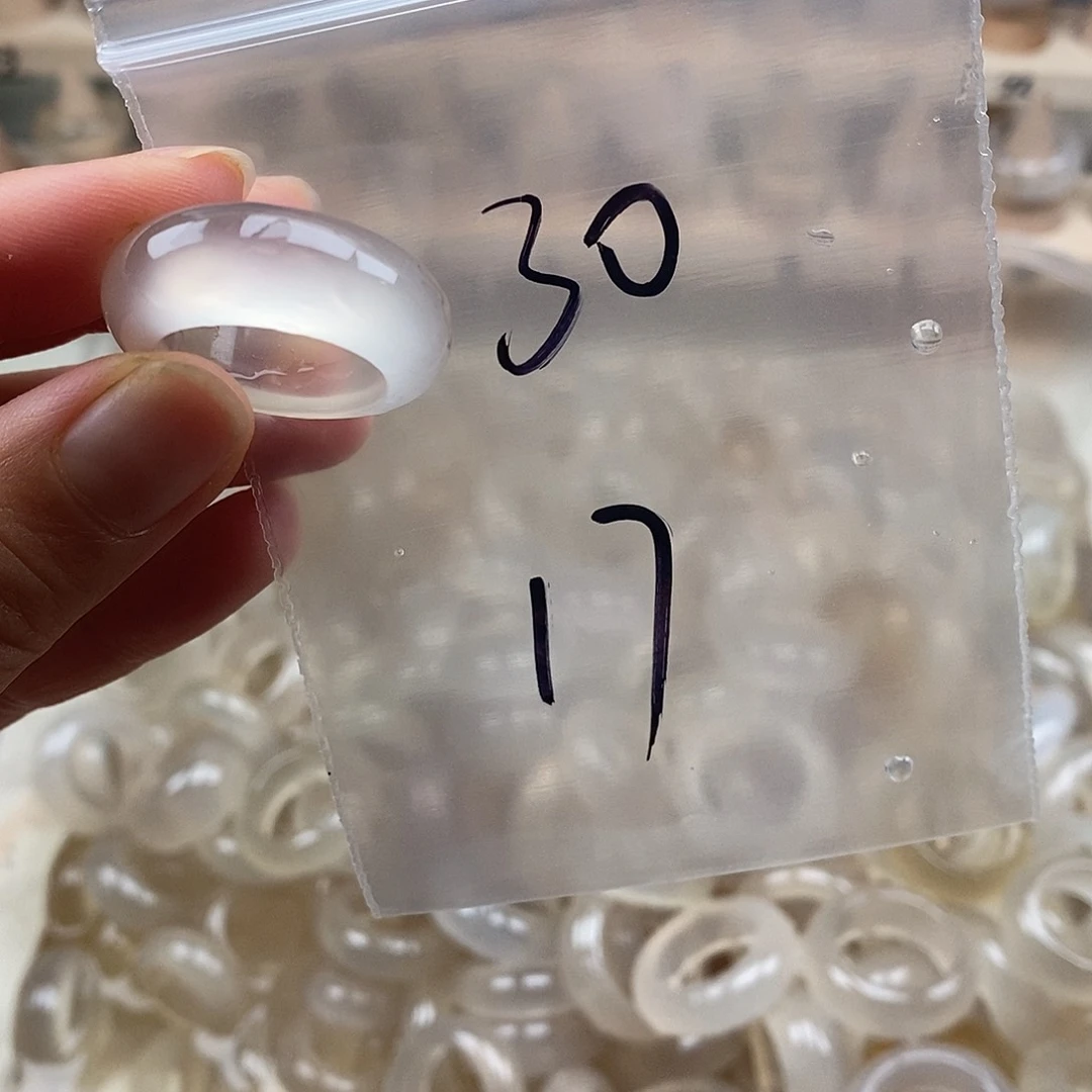 未镶嵌戒指玛瑙/玉髓