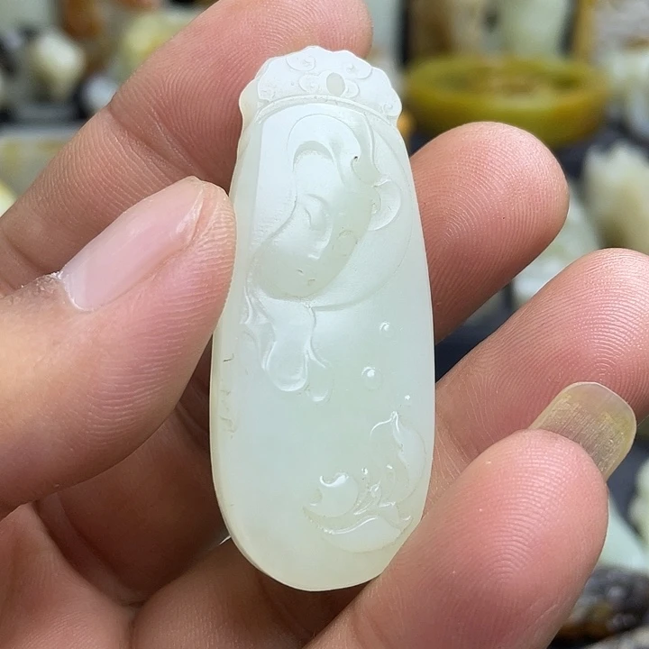 颈饰未镶嵌和田玉