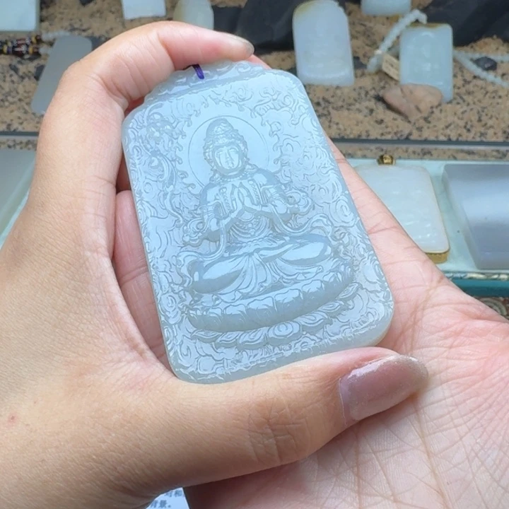 和田玉颈饰未镶嵌p****o