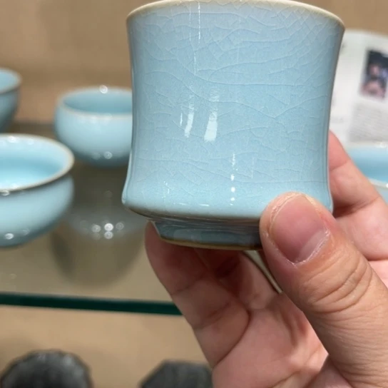 瓷片陶瓷茶具汝瓷茶具