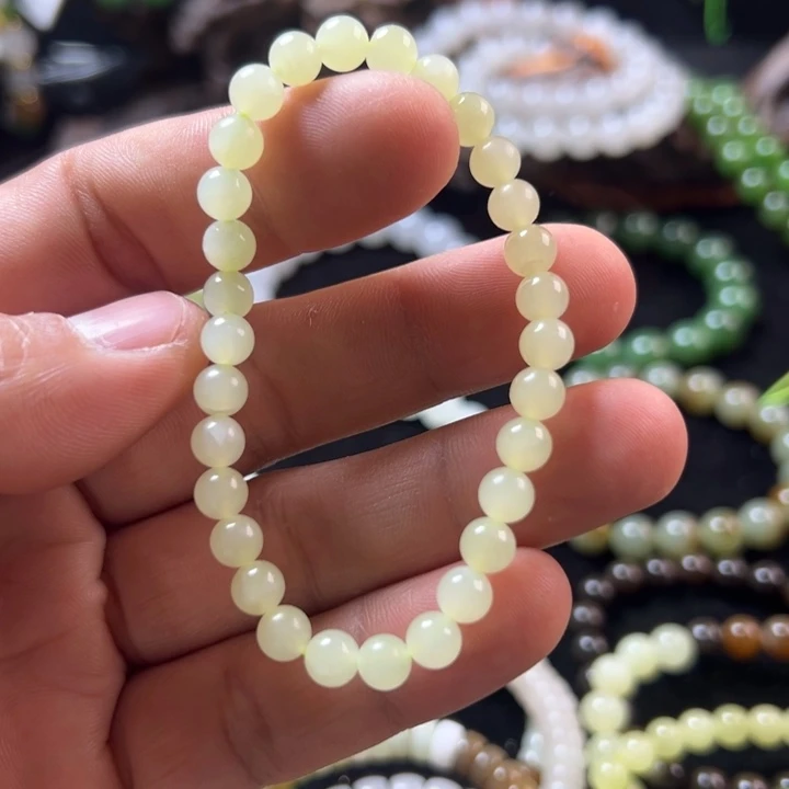 和田玉（糖玉）未镶嵌手链