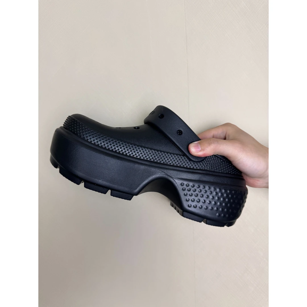 【雪唔】洞洞鞋增高5.5cm全新未开封