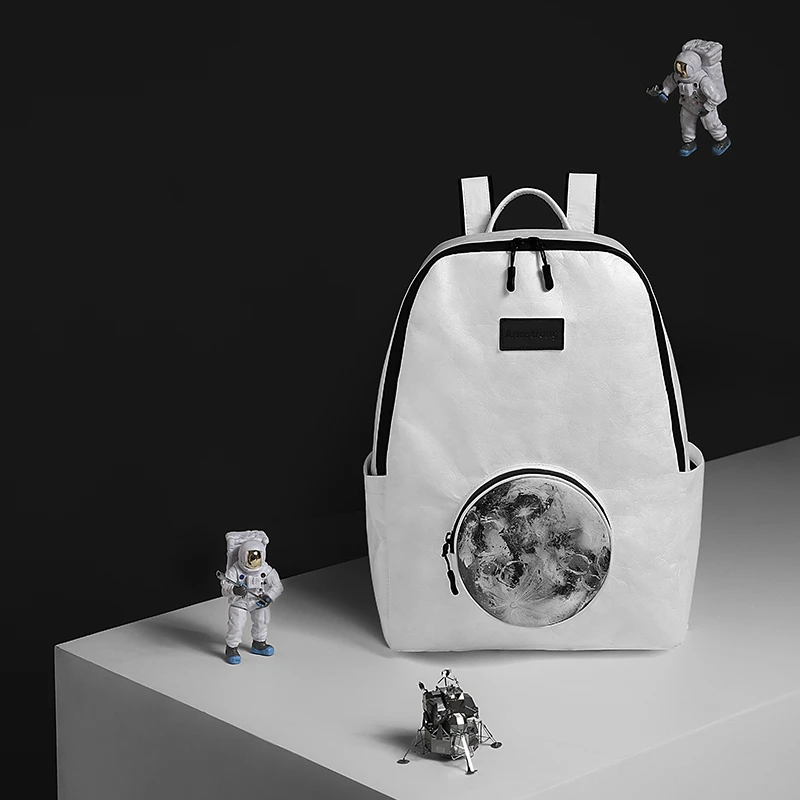 波米杜邦纸双肩包大学生电脑书包高中初中学生旅行休闲潮流背包