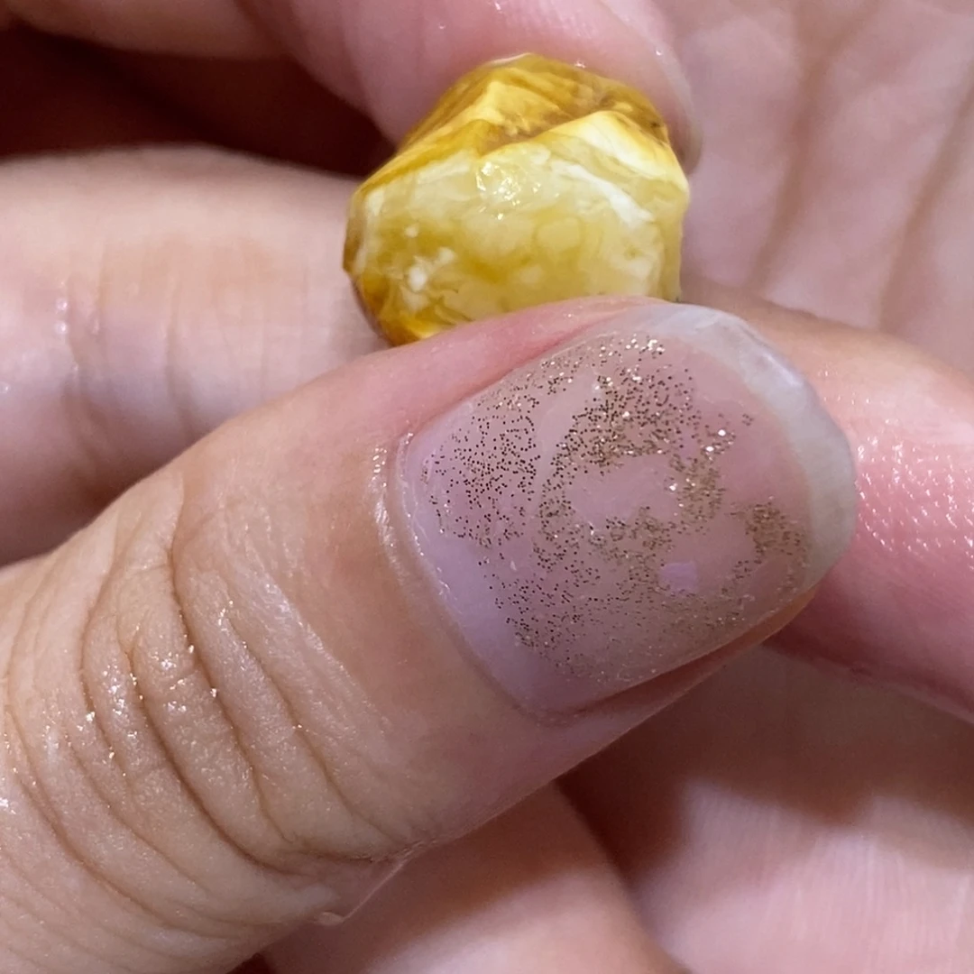 定制蜜蜡未镶嵌8老型 虎皮白花蜜蜡原石