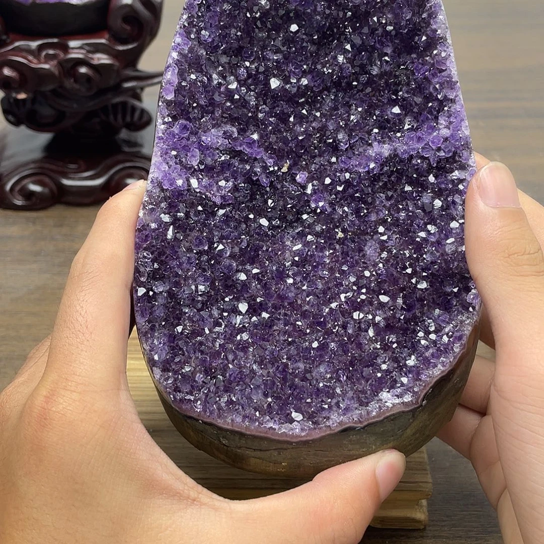 未镶嵌大型摆件（非配饰）紫晶
