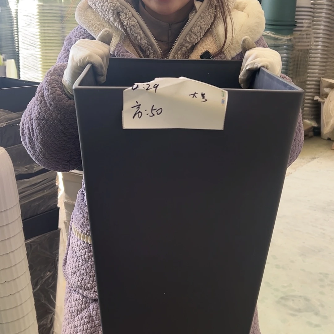 瑕疵方盆大号灰黑2个无托