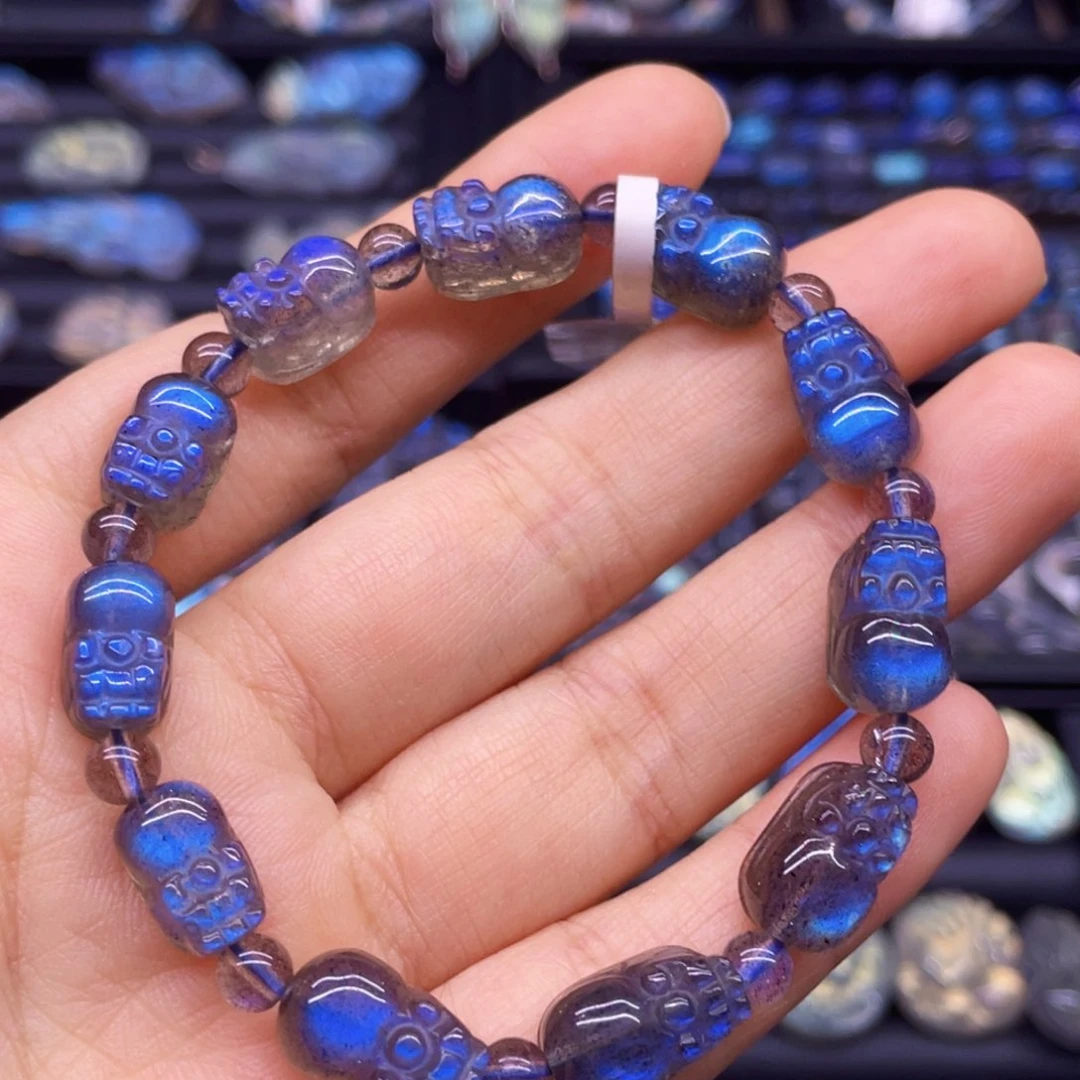 未镶嵌手串长石貔貅