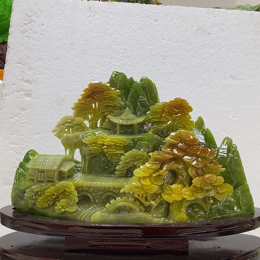 佛***照石材手工雕刻制作工艺