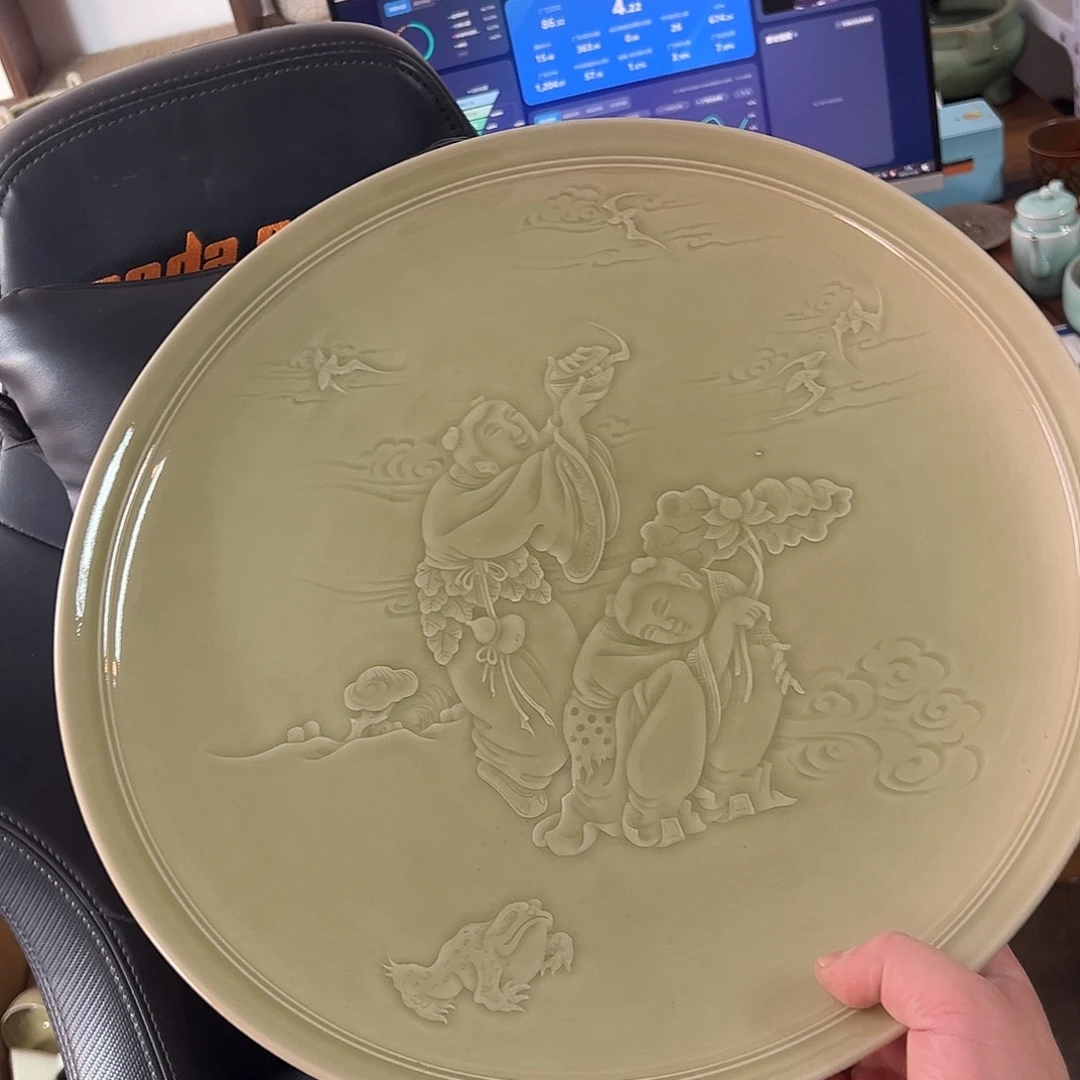 青瓷茶器青瓷茶器微瑕