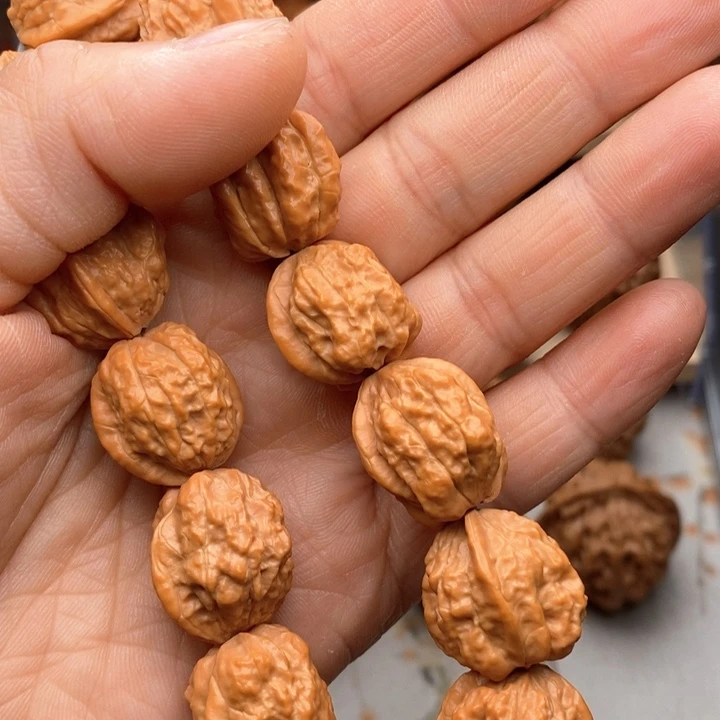 核桃把件蛤蟆头穿1.8