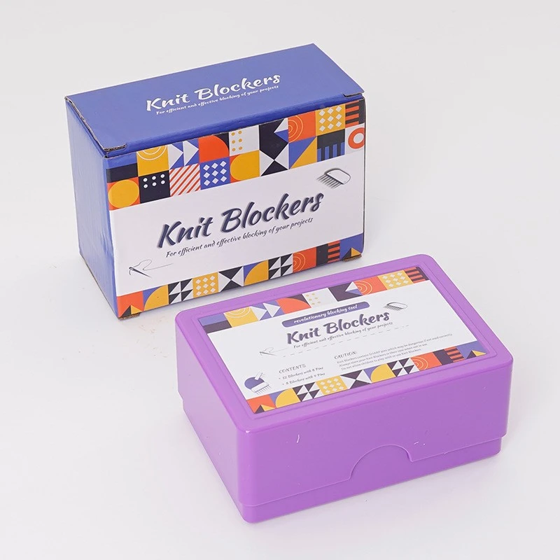 毛衣围巾固定针定型器 DIY编织工具 披肩毛衣定型排针 编织定型针