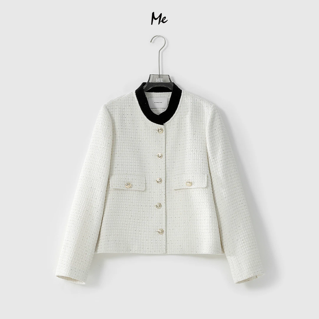 ME【华尔兹小香】复古千金风时尚显瘦百搭高级感小香风外套MESS0253