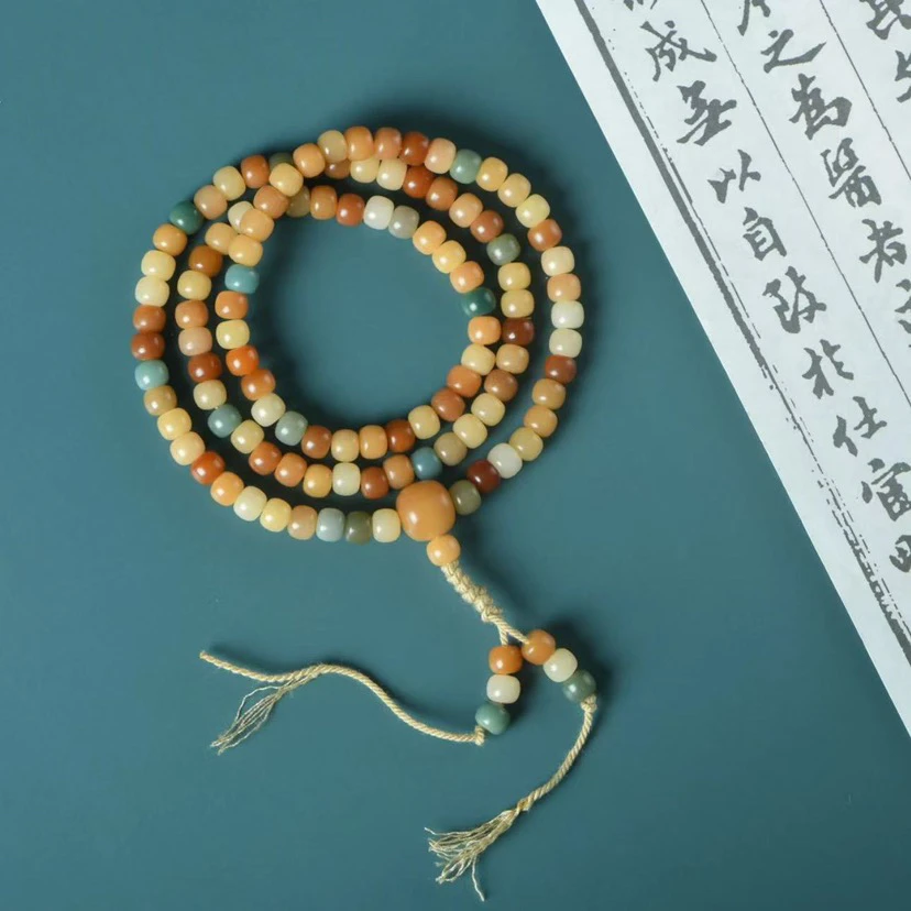 原创设计 多宝小玉米108颗  5*6mm 菩提果（以直播间样品为主