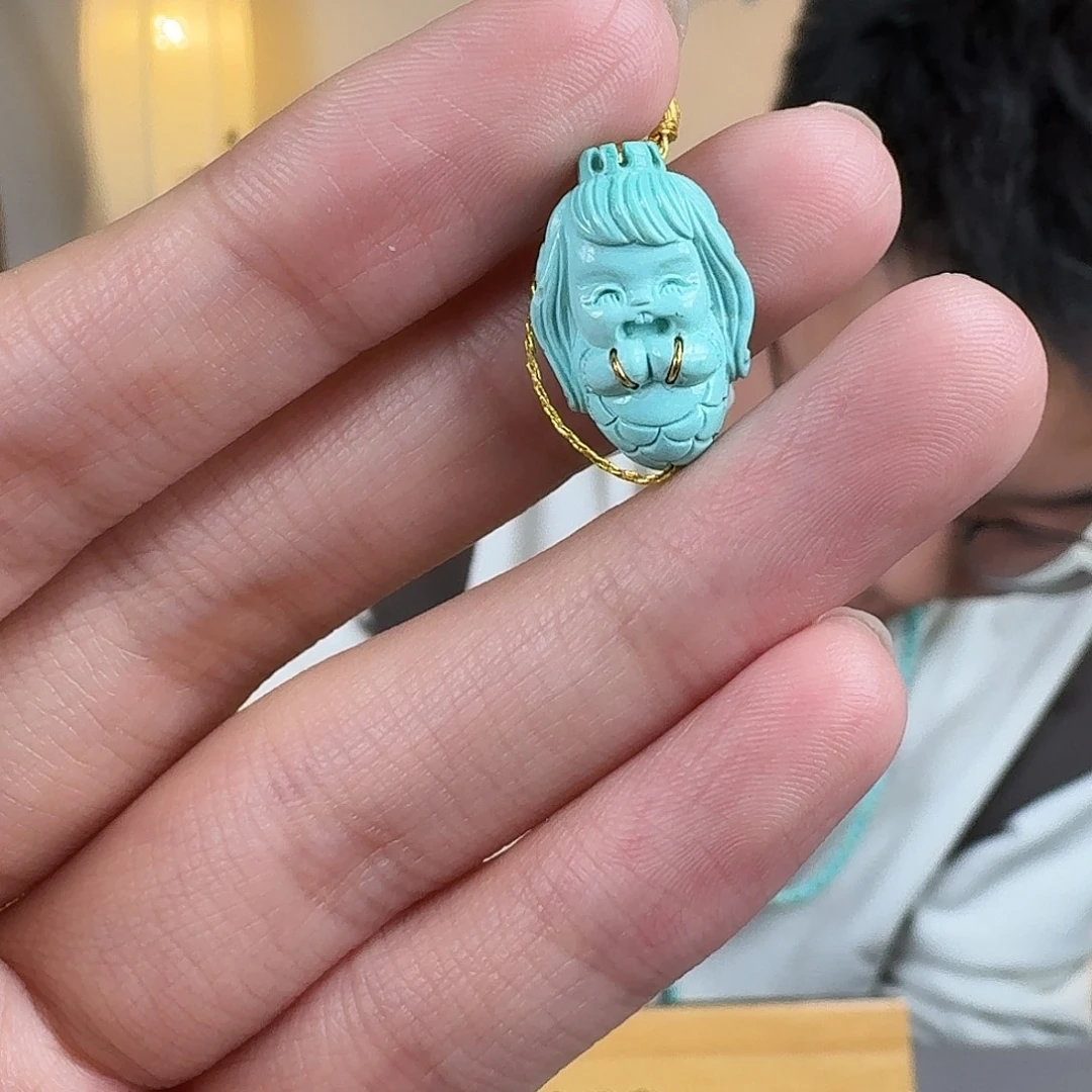 绿松石未镶嵌珠宝奇石