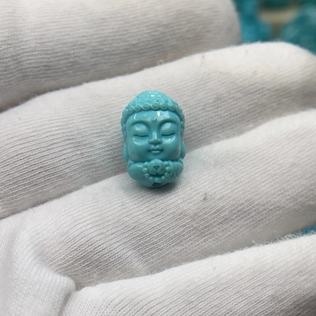 绿松石未镶嵌颈饰卡10.8-16-9.6