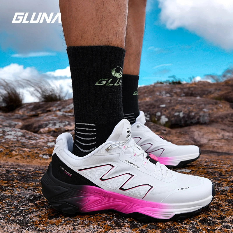 哥鲁纳专业运动越野跑山鞋越野比赛鞋男女防滑徒步减震防水碳板