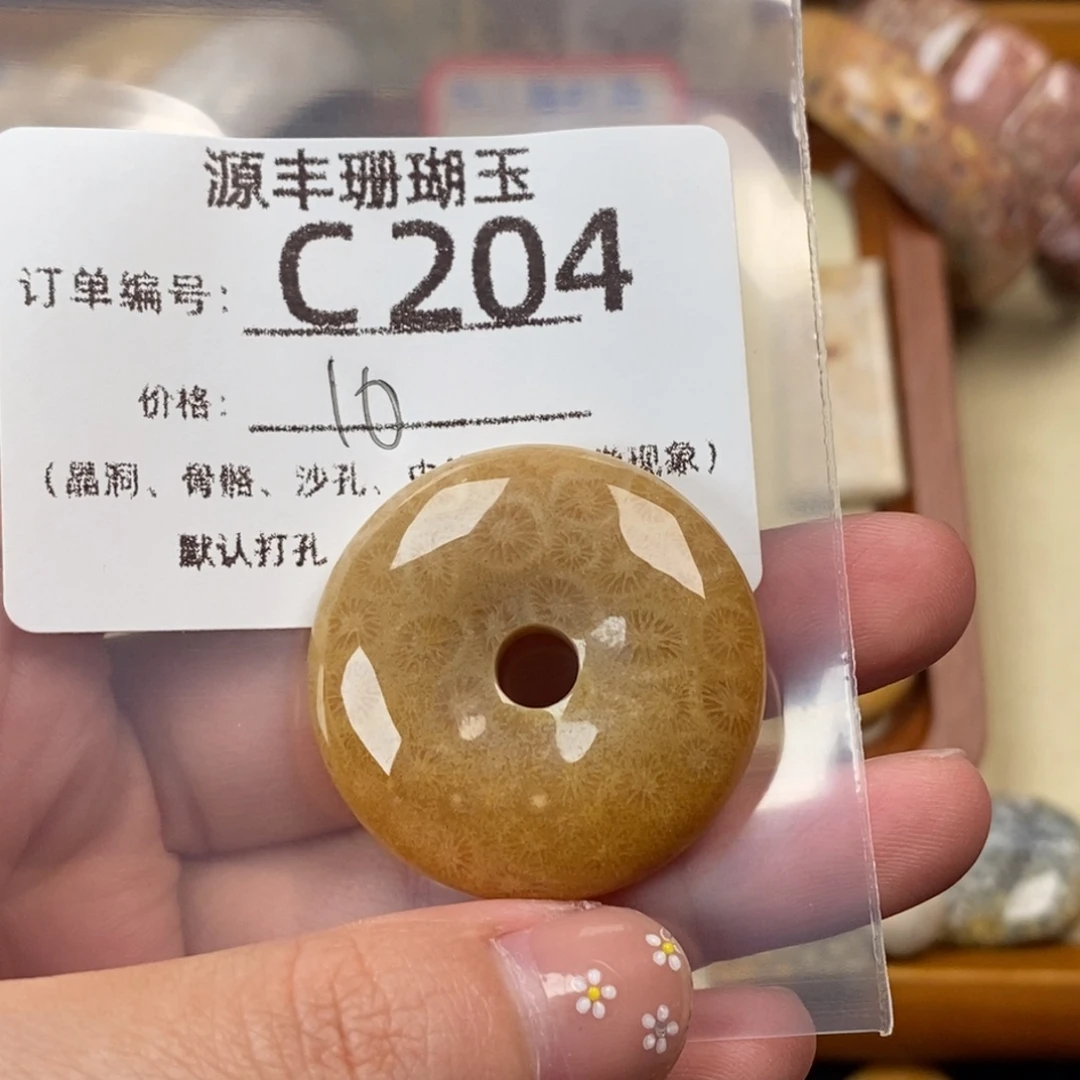 江***心硅化玉未镶嵌颈饰