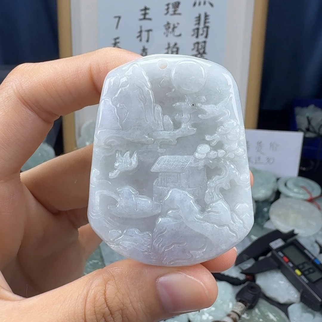 颈饰未镶嵌翡翠翡翠