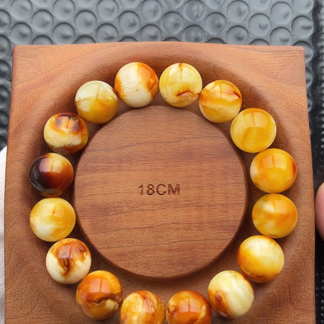 琥珀未镶嵌裸石微瑕14