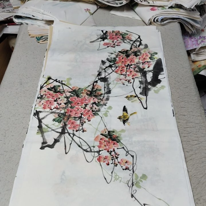 语***卿国画国画花鸟花鸟花鸟